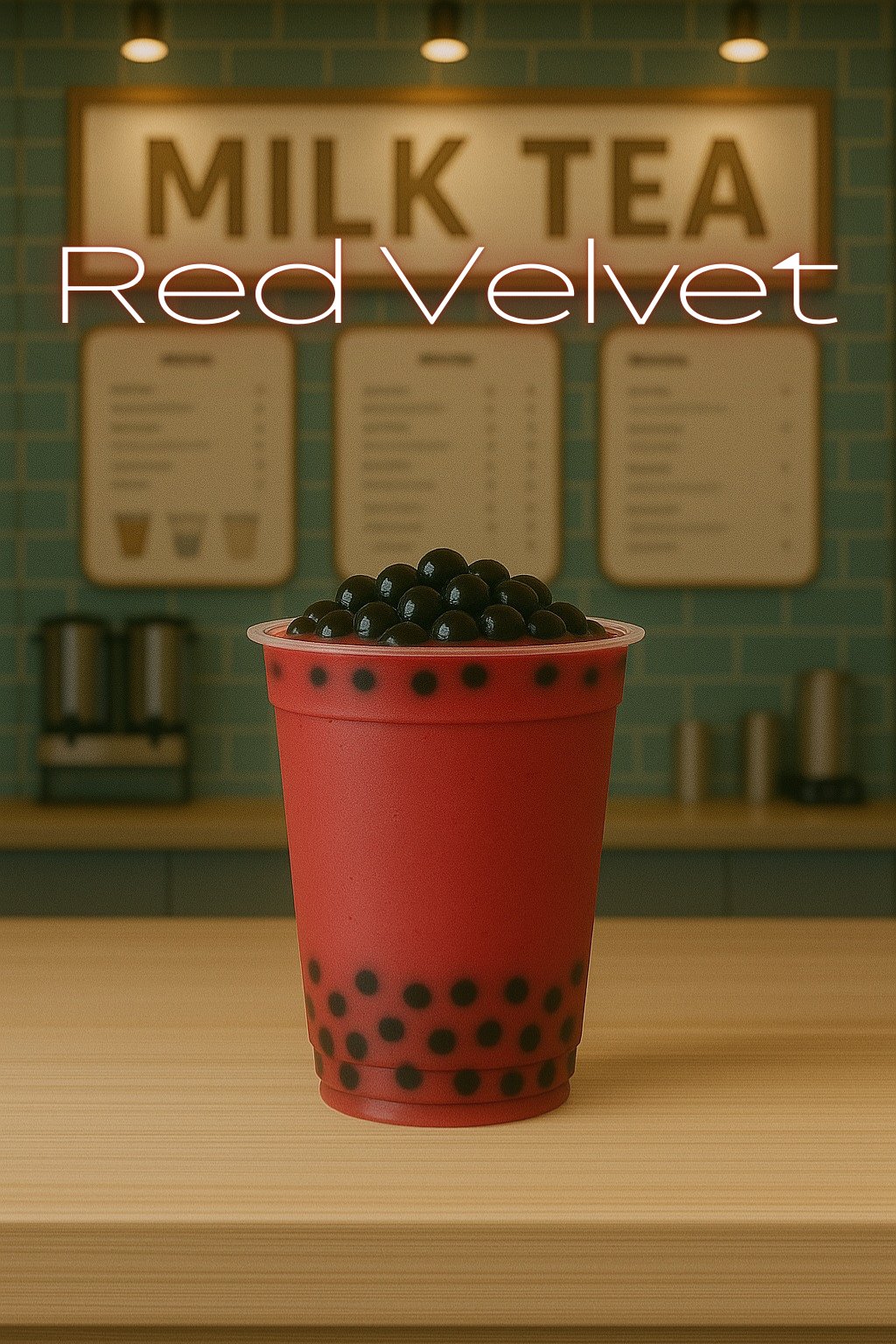 Red Velvet milk tea